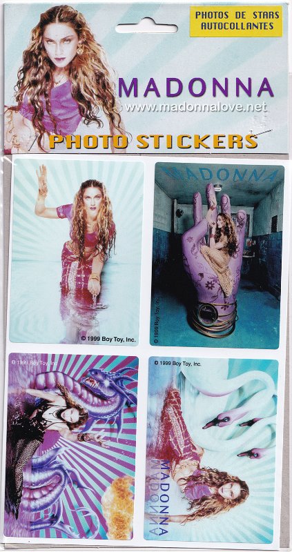 1999 - Official stickersheets Ray of Light (2)