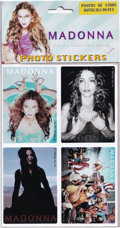 1999 - Official stickersheets Ray of Light (4)