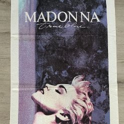 1986 - True blue official USA Boy Toy 100% cotton beach towel