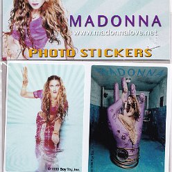 1999 - Official stickersheets Ray of Light (2)