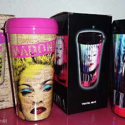 2012 - Celebration & MDNA travel mugs