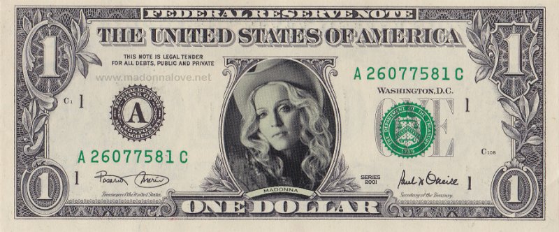 Dollar bill Music 2000