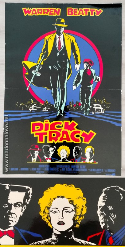 1990 Dick Tracy promotional poster