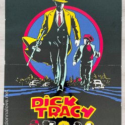 1990 Dick Tracy promotional poster