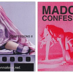 2026 - CONFESSIONS II promotional Warner_Amazon Music doublesided flyer card
