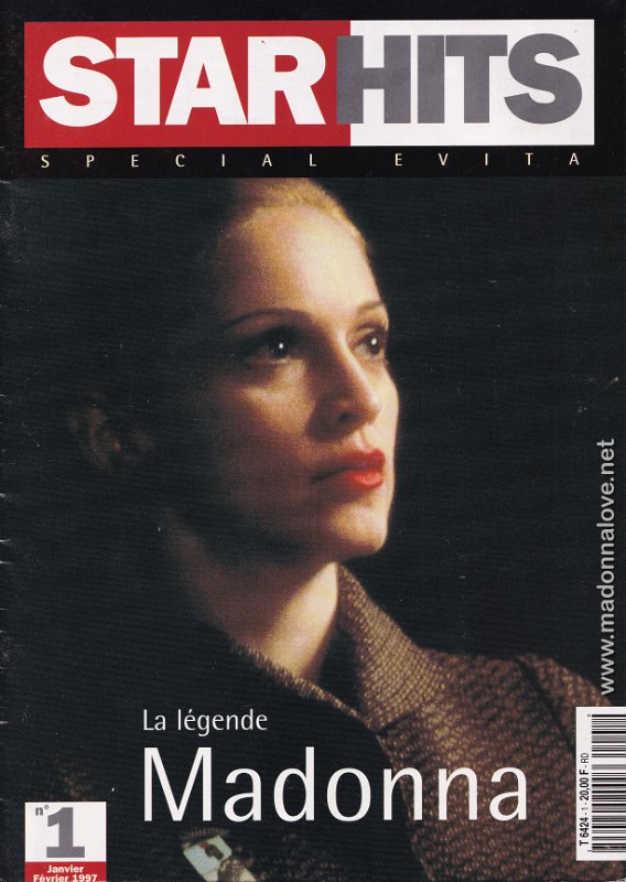 1997 Star Hits - Special Evita - January - France