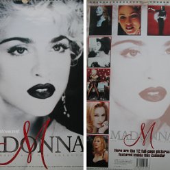 2001 Unofficial Madonna two thousand & one calendar - ISBN unknown