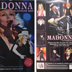 2009 Unofficial Madonna calendar 2009 - ISBN unknown