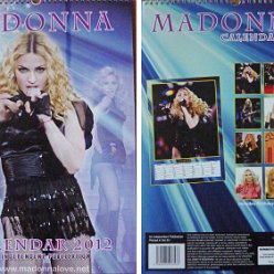 2012 Unofficial Madonna calendar 2012 - ISBN unknown