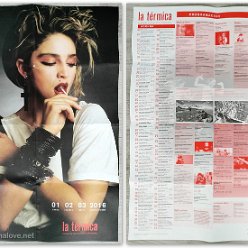 2016 La Termica (centro de cultura contemporanea) - programm poster
