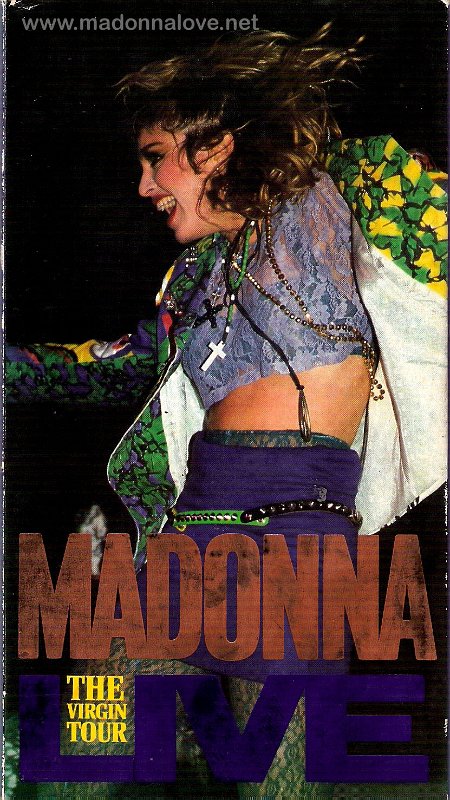 VHS 1985 Madonna Live The virgin tour Cardbox sleeve - Cat.Nr. 938105-3 - UK