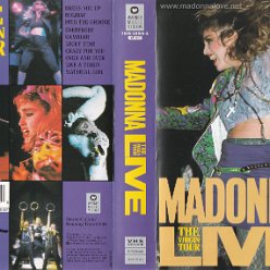 VHS 1985 Madonna Live The virgin tour - Cat.Nr. 7599-38105-3 WE 557 - France