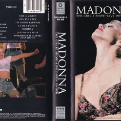 VHS 1993 Madonna The girlie show - Live down under - Cat.Nr. 7599-38391-3 - France