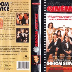 VHS 1994 Four Rooms (Groom Service) - Cat. Nr. unknown 7697-22 - barcode 3459370076974 - France