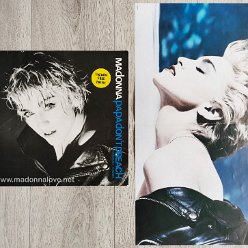 1986 Papa don't preach (includes free poster) - Cat.Nr. 920 503-0 - Germany (Alsdorf on runout groove)