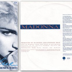 1986 True blue (remix edit) - 928 550-7 - Germany (Alsdorf on runout groove + GEMA BIEM on label)2