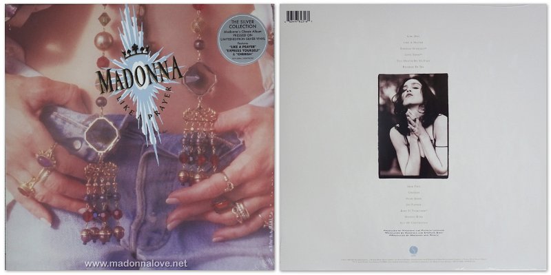 2024 Like a prayer (Limited edition silver vinyl) - Cat.Nr. RCV5 25844_603497823161 - Czech Republic