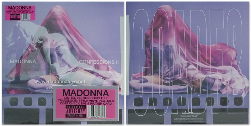 2026 CONFESSIONS II (Deluxe 2LP set in premium packaging) - Cat.Nr. 93624822387 - Czech Republic
