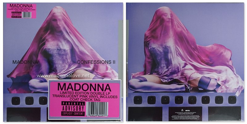 2026 CONFESSIONS II (Limited Edition Deluxe Version Double LP Translucent Pink Vinyl Set) - Cat.Nr. 93624822417 - Czech Republic