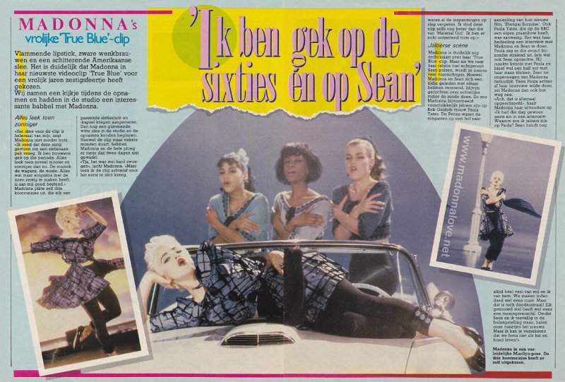 1986 - Unknown month - Hitkrant - Holland - Ik ben gek op de sixties en op sean