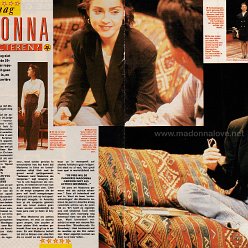 1988 - July - Popfoto - Holland - Mag Madonna niet acteren