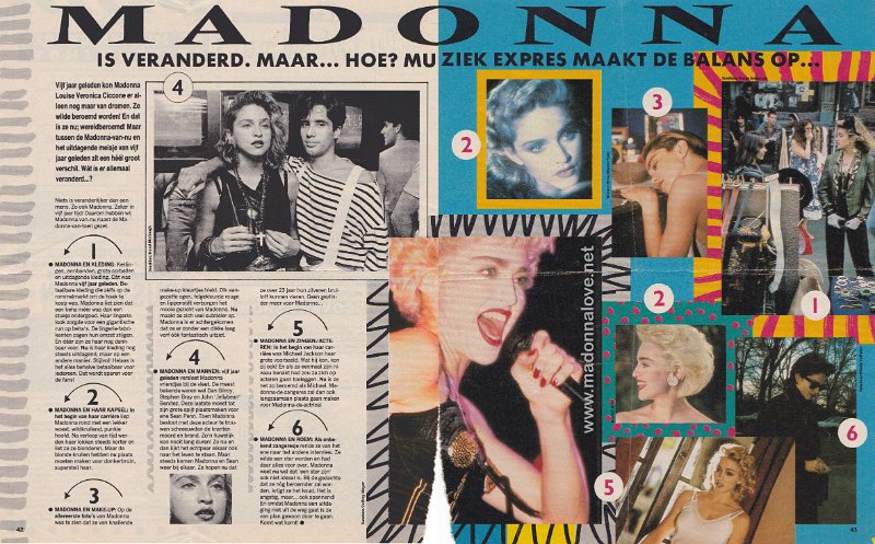 1988 - March - Muziek Express - Holland - Madonna is veranderd. Maar hoe