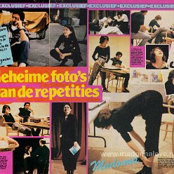1988 - May - Top 10 - Holland - Geheime foto's van de repetities