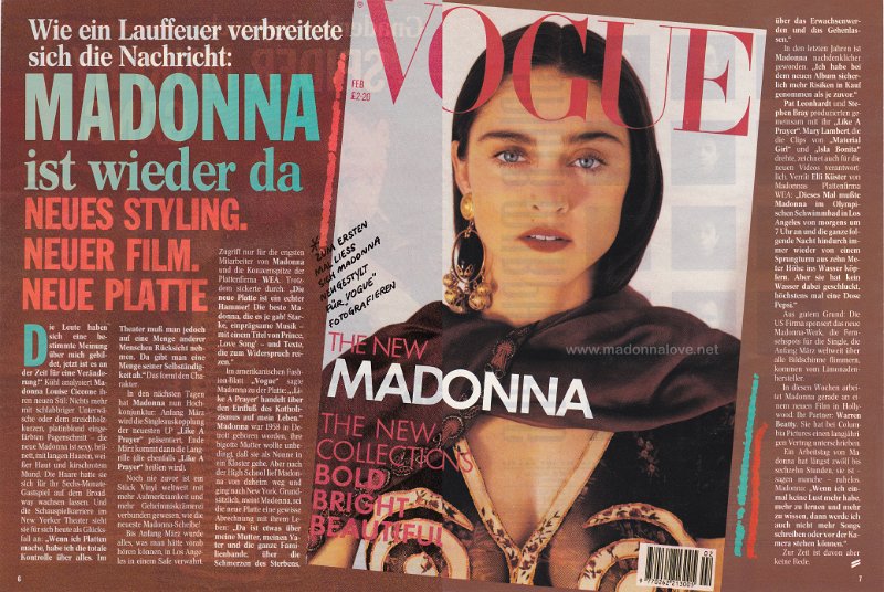 1989 - Unknown month - Pop rocky - Germany - Madonna ist wieder da