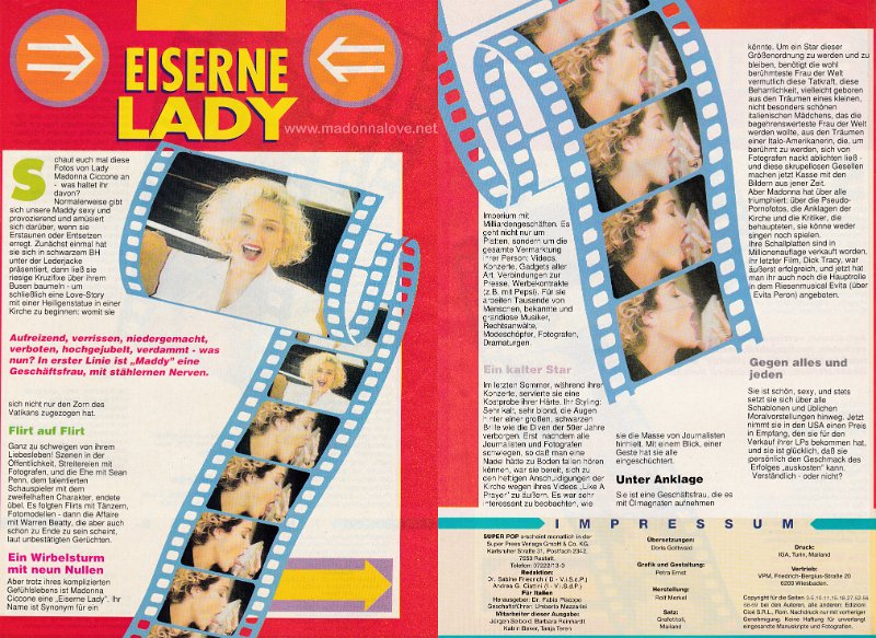 1989 - Unknown month - Superpop - Germany - Eiserne lady