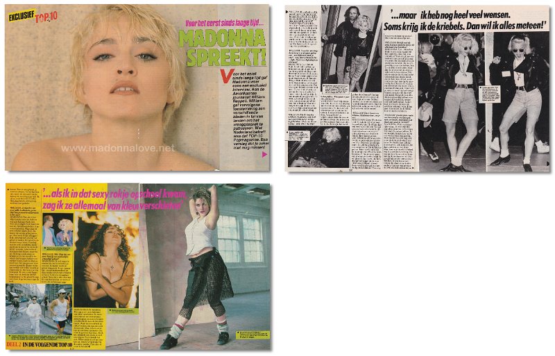 1989 - Unknown month - Top 10 - Holland - Madonna spreekt! (deel 1)