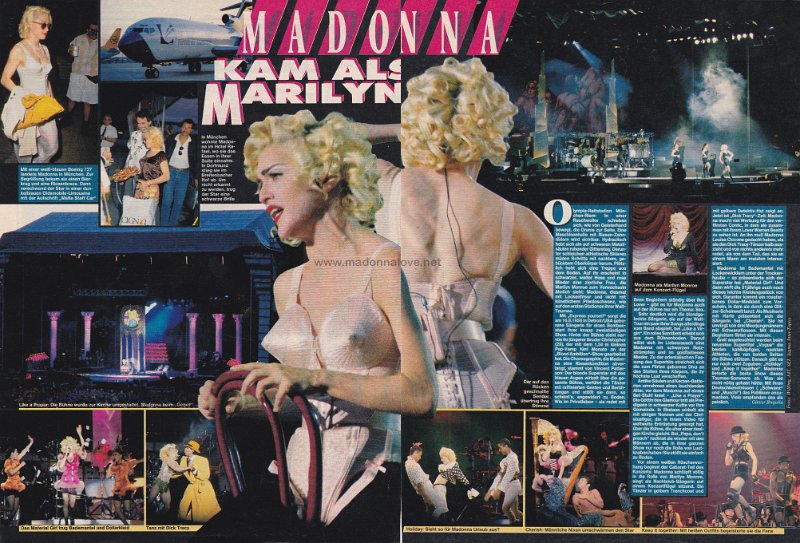 1990 - July - Bravo - Germany - Madonna kam als Marilyn