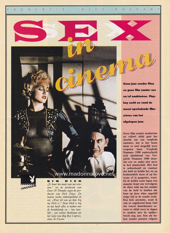 1990 - November - Playboy - Holland - Sex in cinema