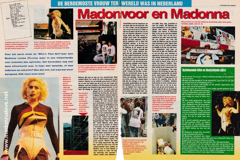 1990 - Unknown month - Hitkrant - Holland - Madonvoor en Madonna