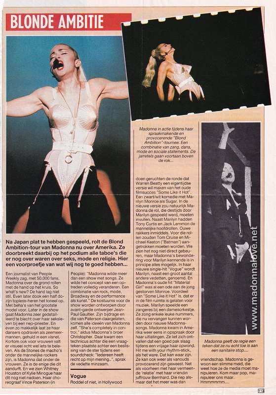 1990 - Unknown month - Veronica - Holland - Blonde ambitie