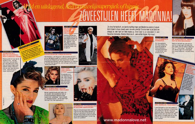 1990 - Unknown month - Yes - Holland - Zoveel stijlen heeft Madonna!