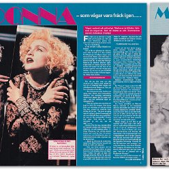 1990 - Unknown month - OKEJ - Sweden - Sommaren 90 tillhor Madonna - som vagar vara frack igen...