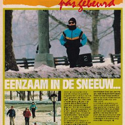 1990 - Unknown month - Top10 - Holland - Madonna - Eenzaam in de sneeuw