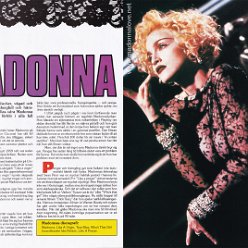 1990 - Unknown month - Unknown magazine - Sweden - Madonna - Elak arelysten och girig