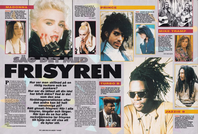 1991 - June - MAX - Sweden - Sag det med frisyren