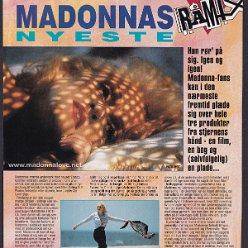 1992 - October - Mix - Denmark - Madonnas nyeste