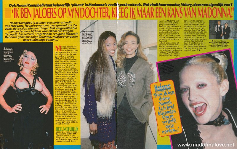1992 - Unknown month - Top 10 - Holland - Ik ben jaloers op mijn dochter kreeg ik maar een kans van Madonna!