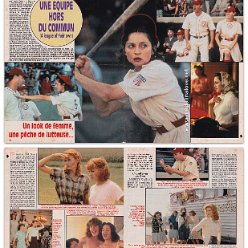 1992 - Unknown month - Cine Tele - France - Une equipe hors du commun (a league of their own)