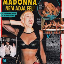 1993 - Unknown month - Popcorn - Hungary - Madonna nem adja fel!