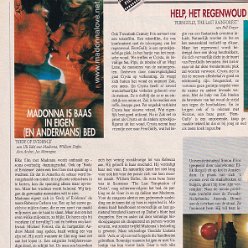 1993 - Unknown month - Unknown magazine - Holland - Madonna is baas in eigen (en andermans) bed