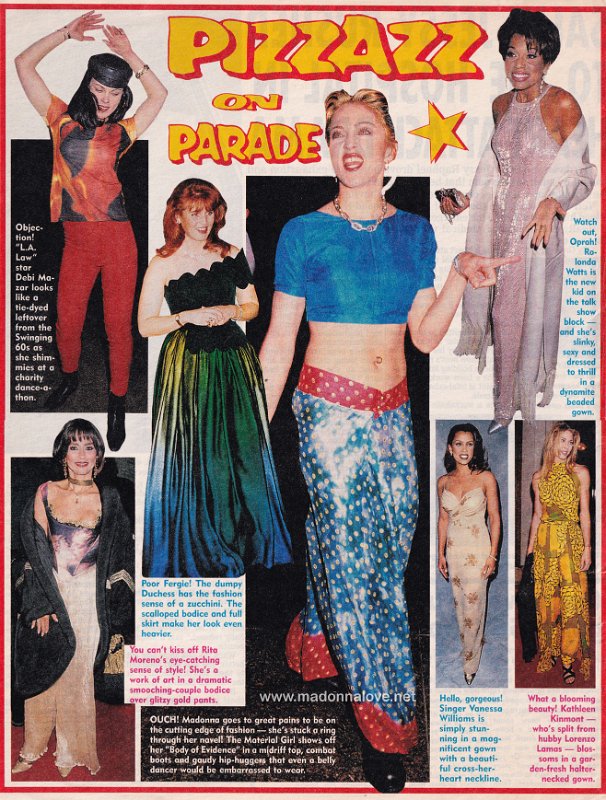 1994 - May - National Enquirer - USA - Pizzazz on parade