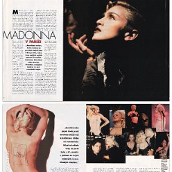 1995 - Unknown month - Unknown magazine - Czech Republic - Madonna v parizi