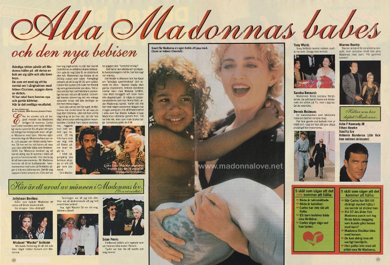 1996 - Unknown month - Frida - Sweden - Alla Madonnas babes