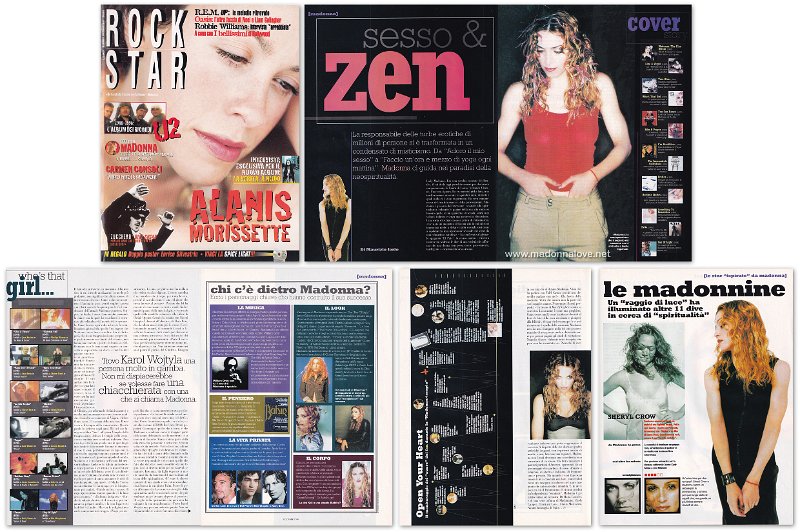 1998 - November - Rock Star - Italy - Sesso & zen