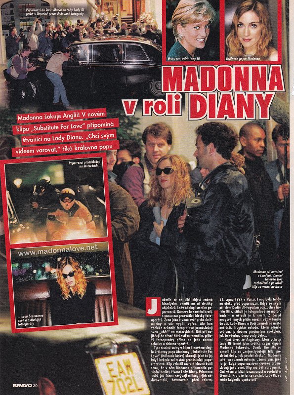 1998 - Unknown month - Bravo - Czech Republic - Madonna v roli Diany