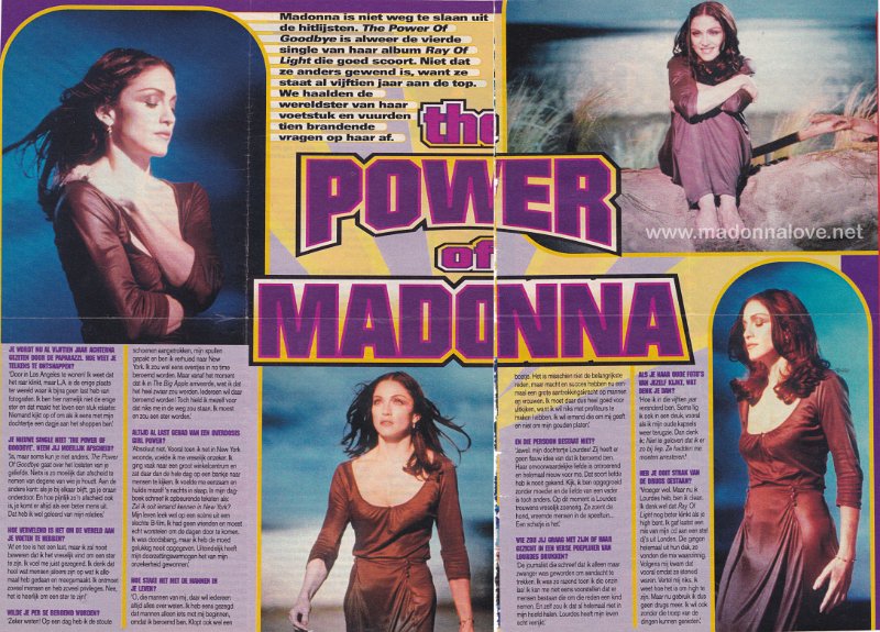 1998 - Unknown month - Break Out - Holland - The power of Madonna
